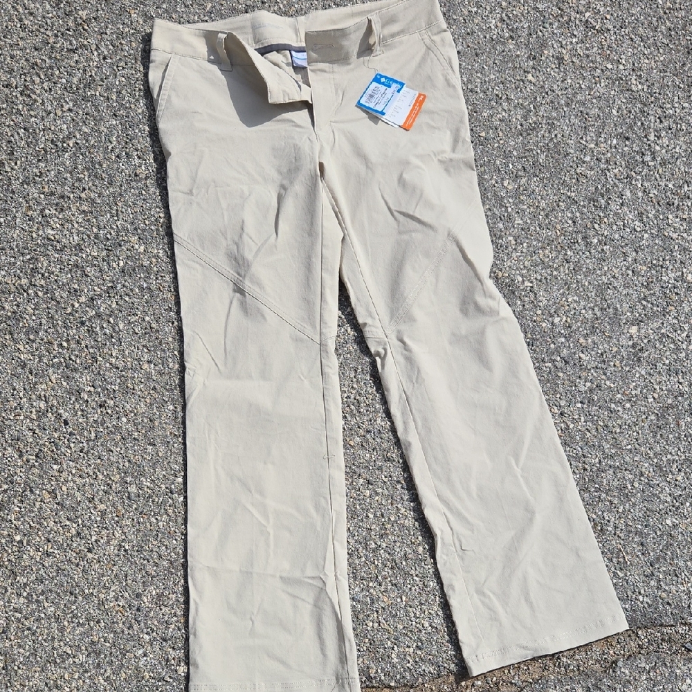 Columbia Omni-Shade Pants in Cream